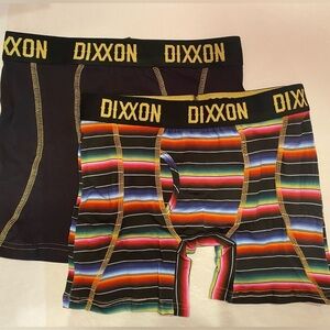 Dixxon 2-Pair Men's Boxer Briefs Size Medium NEW